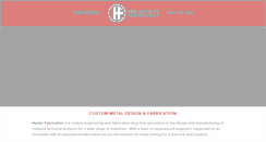 Desktop Screenshot of hesterfabrication.com